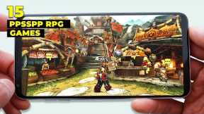 Top 15 Best PSP RPG Games For Android and iOS | Worth Playing