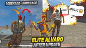 Elite Alvaro Best Character 😲 in OB39 Update 🔥 Free Fire Advance Server