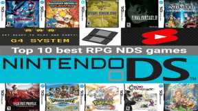 top 10 best RPG NDS games #Shorts