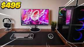 Building The PERFECT Gaming Setup For $495