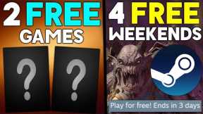 2 FREE PC GAMES ON PRIME GAMING, 4 FREE PC GAME STEAM WEEKENDS + AWESOME NEW STEAM SALE!