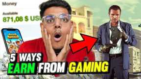 *EARN MONEY* By Playing Games 🤑 | 5 GENUINE Ways To Make Money & CAREER In Gaming 😍 | 2023