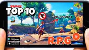 Top 10 Best RPG MOBILE Games For Andriod & IOS|High Graphics Offline