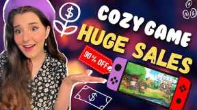 Cozy Games with MASSIVE SALES THIS WEEK ONLY! | Nintendo Switch + Steam