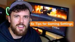 6 Tech Tips for Gaming Settings