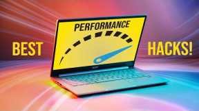 Top 5 Best Gaming Laptop Performance Hacks!