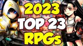 TOP 23 MOBILE RPGs of 2023 | MMO, Gacha, Idle, Hero Collectors