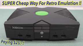Dirty Cheap Emulation Solution In 2023 ... Xbox Classic Retro Gaming 🙌