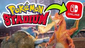 Pokémon Stadium on the Nintendo Switch is INSANE