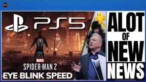 PLAYSTATION 5 ( PS5 ) - GREAT PS PLUS FEATURE UPDATE NEWS / SPIDER MAN 2 TOOK OVER / NEAR BLINK SSD…