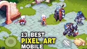 Top 13 Best Pixel game Android iOS | Pixel Art RPG, open world, turn based, action pixel game Mobile