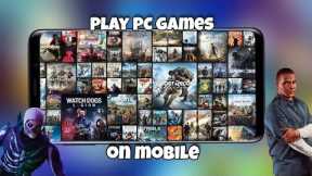 🎮How to play pc games in Android mobile 🎮#GTA #HITMAN #FREE FIRE #CLOUD GAMING