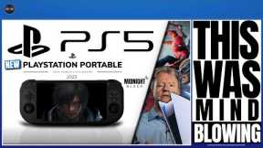 PLAYSTATION 5 ( PS5 ) - NEW PS VITA 2 2023 PS5 PORTABLE ?! / SPIDER-MAN 2 WOLVERINE REVEALS UPD