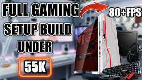 Rs-/55,000 (1080p/80+Fps) Best Gaming Setup Pc Build || Pakistan 2023