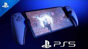 PLAYSTATION REVEALS NEW PS5 HANDHELD DEVICE + EARBUDS!