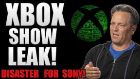 HUGE Xbox Showcase Leak Is A Disaster For Sony! This EMBARRASES The PlayStation Show Even More!
