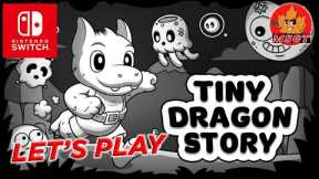 LET'S PLAY TINY DRAGON STORY on Nintendo Switch Performance Review