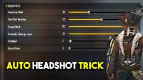Free Fire Auto Headshot Trick 2021 Mobile and PC Sensitivity Total Gaming | Garena Free Fire