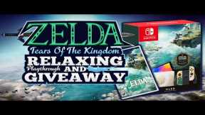 Zelda Tears of The Kingdom Gameplay + Switch OLED Giveaway