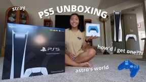 i got chosen! | PS5 unboxing, set up, and gameplay