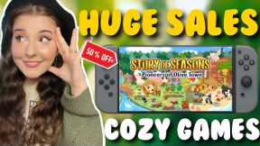 Cozy Games with MASSIVE SALES THIS MONTH! | Nintendo Switch + Steam