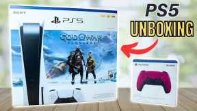 Sony PlayStation 5 Unboxing and Setup (2023) - PS5 God of War Bundle