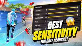 Best Sensitivity Setting For Headshot || Free Fire Secret Trick 2023 || FireEyes Gaming