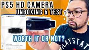 PlayStation 5 HD Camera Unboxing and Test | Is This PS5 Accessory Worth It?