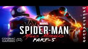 SPIDER-MAN MILES MORALES PC Walkthrough Part 5 in Budget Gaming Setup (60 FPS)