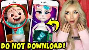 DO NOT DOWNLOAD These Cursed Baby App Games...(*BAD IDEA*)