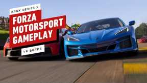 Forza Motorsport Gameplay Demo on Xbox Series X 4K 60FPS