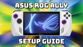 ASUS ROG Ally Setup Guide (9 Essential Tips)