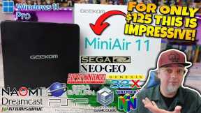 For ONLY $125 This MINI PC Is AMAZING For RETRO Game Emulation! Geekom Mini Air 11 Review!