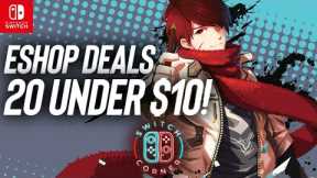 NEW Nintendo ESHOP Sale Brings Even More Deals! 20 Under $10! Nintendo Switch ESHOP Deals