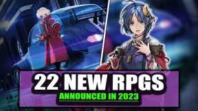 22 New RPGs Announced In 2023 (JRPG, SRPG, ARPG)