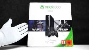 Xbox 360 E Console Unboxing - Online in 2023! (Black Ops 2 + Ghosts Bundle)