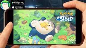 POKEMON SLEEP (EN/BETA) 2023 Online Pokemon-Game App Android-Gameplay