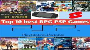 Top 10 best RPG PSP games #Shorts