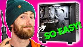 The EASIEST Gaming PC Build Ever!