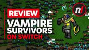 Vampire Survivors Nintendo Switch Review - Is It Worth It?