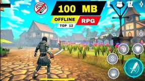 Top 12 Best 100 MB Offline RPG games for android iOS | High Graphics Offline Game Small Size