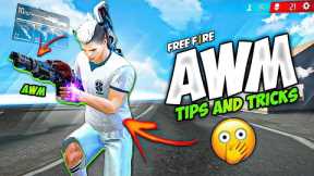 4 Secret AWM Tips And Tricks In Free Fire 🔥 Only 1% People Know 👽 || FireEyes Gaming