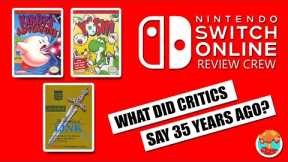 1990s Critics Review Zelda II, Yoshi and Kirby's Adventure (Nintendo Switch Online)
