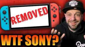 Sony Made Nintendo Take Down THIS Nintendo Switch Game...