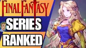 All Final Fantasy Games RANKED - WORST To BEST
