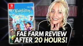 Fae Farm REVIEW after 20 HOURS played! + PROS and CONS (Nintendo Switch and PC Steam)
