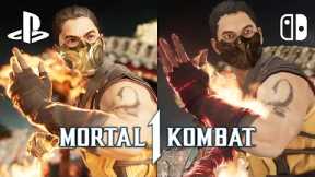 Mortal Kombat 1: Switch vs PS5 - Graphics Comparison!