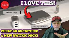 This NEW Switch Dock Is 50% MORE Powerful! Genki Covert Dock 2 & Shadowcast 2 Pro REVIEW!