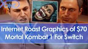 Internet Roast Graphics of $70 Mortal Kombat 1 For Switch