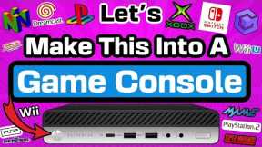 Let's Make This MINI PC Into A KILLER Game Console !